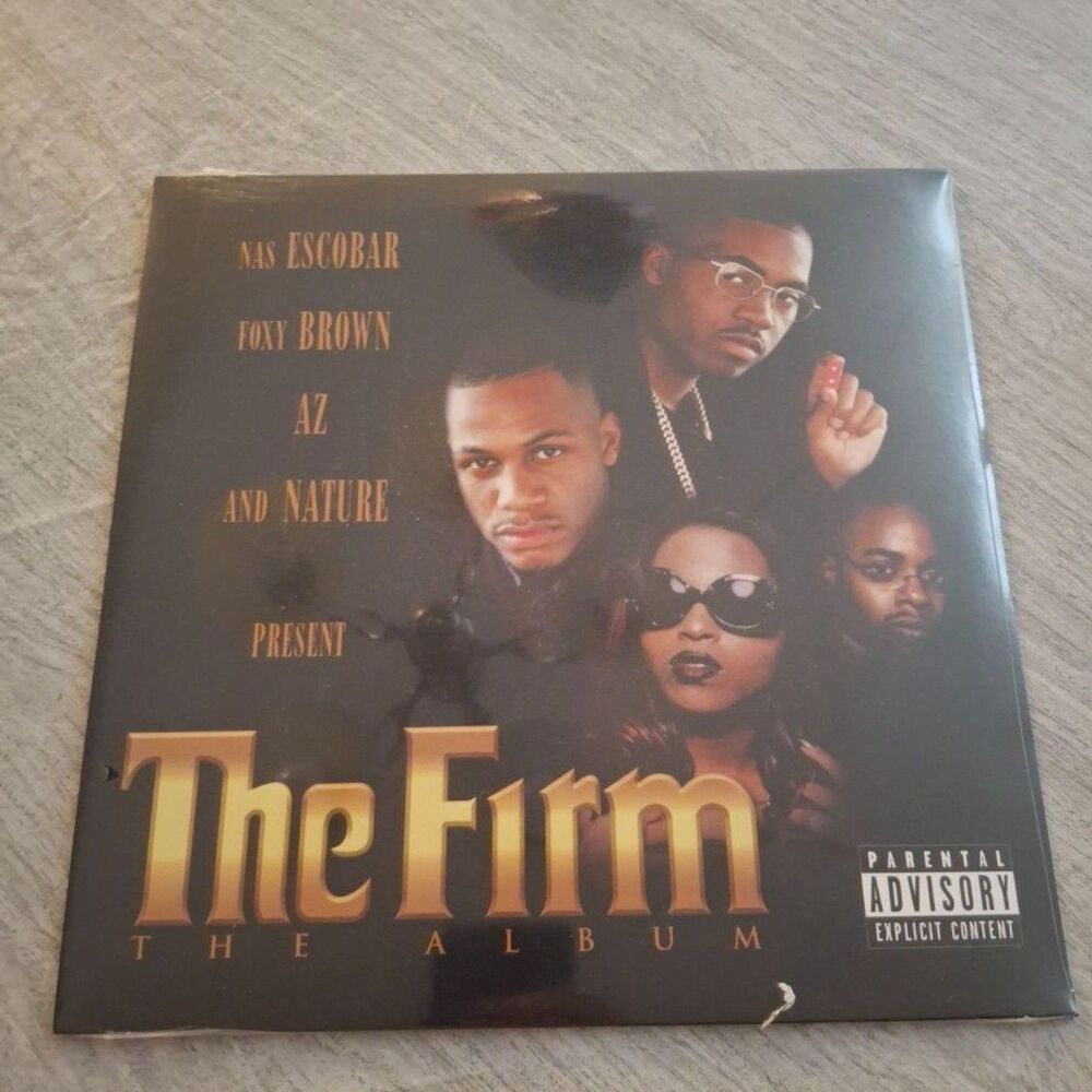 The Firm The Album 2LP Marble Floor Vinyl Nas Dr Dre Complex Exclusive NEW